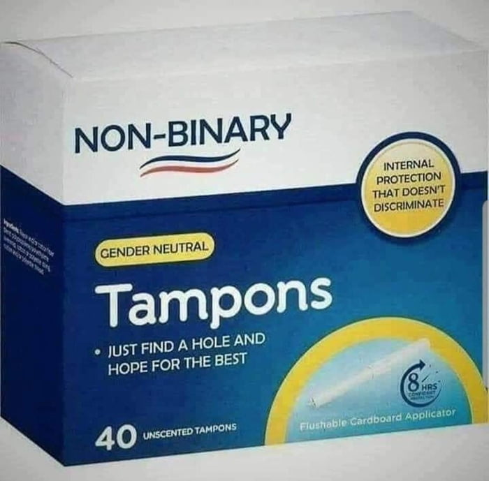 Non binary tampons 9GAG