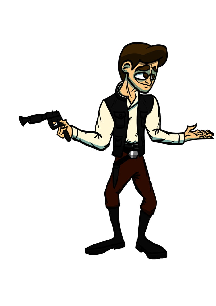 Mad A Lil Han Solo Drawing What Ya Think 9gag 755 x 1059 jpeg 121 кб. lil han solo drawing what ya think