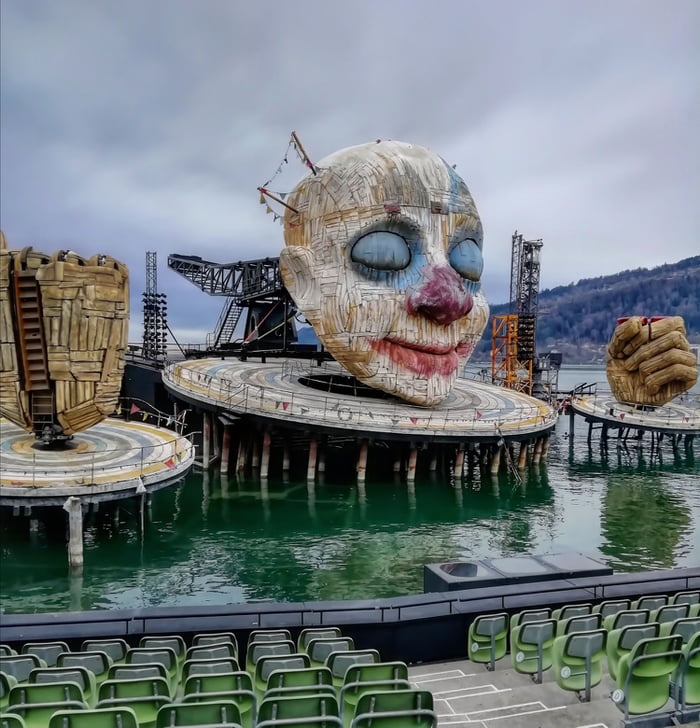 Theater Stage In Bregenz Austria 9gag