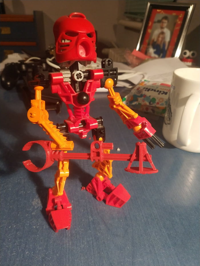 Bionicle 3d 2024 print