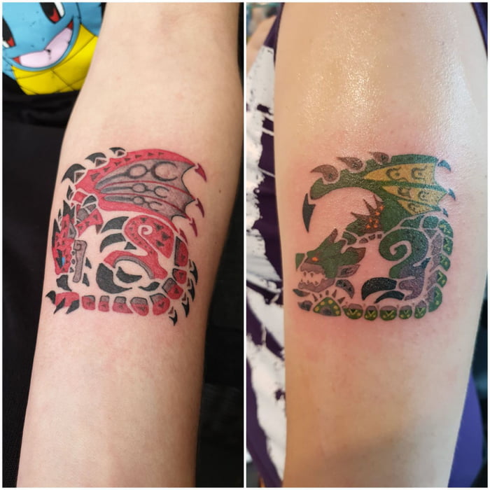 Just finished my tattoo What do you think  rMonsterHunter