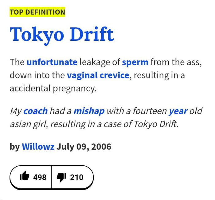 Dirtiest Words On Urban Dictionary