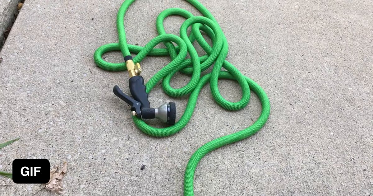 This Garden Hose Expands 9GAG   AV384wK Ogimage 