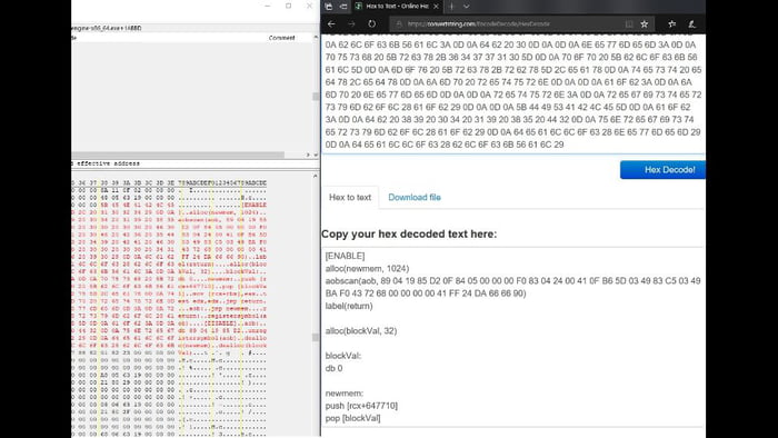 When you wrote a script in cheat engine and it suddenly wants to crash ...