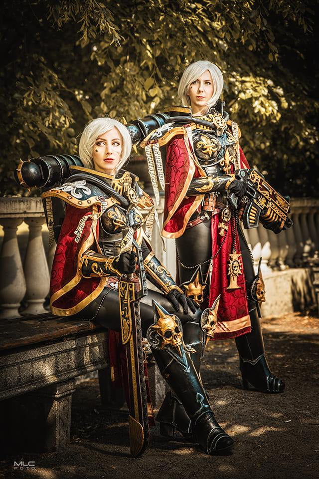 Warhammer 40k Adepta Sororitas Cosplay 9gag 1575