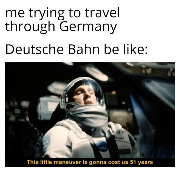 Deutsche Bahn at it's best - 9GAG