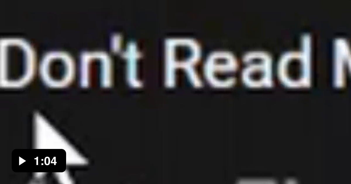 Dont Read My Post - 9GAG