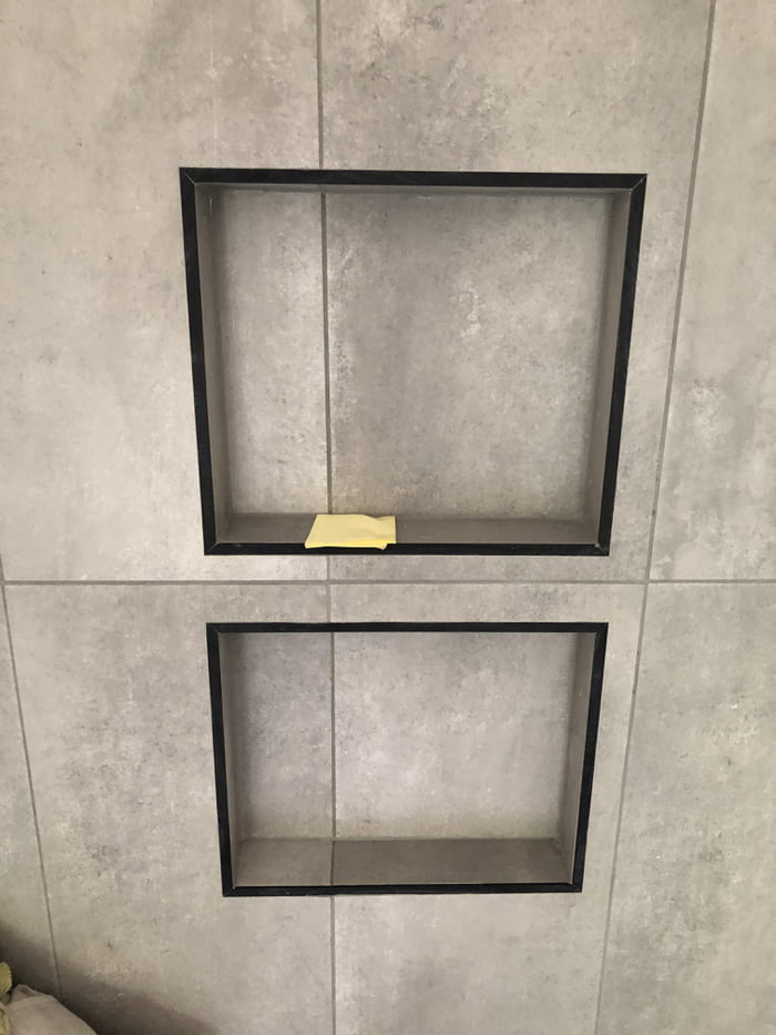 Builder screwed up the drywall and fabrication of the shower recessed