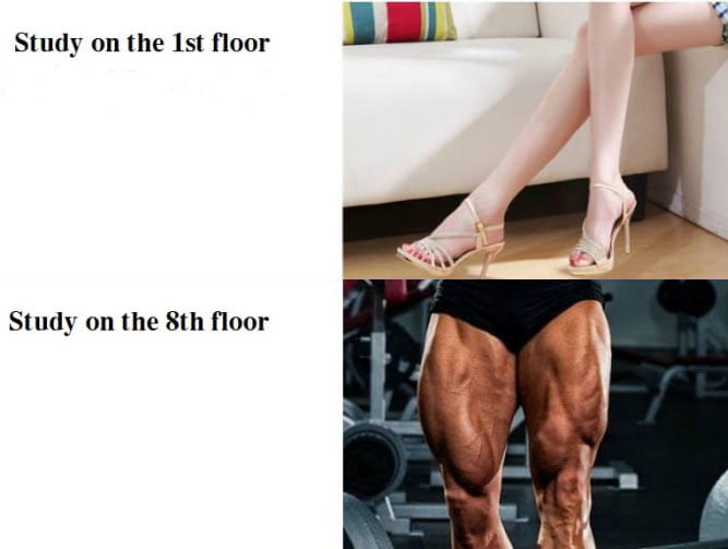 Every day is leg day 9GAG