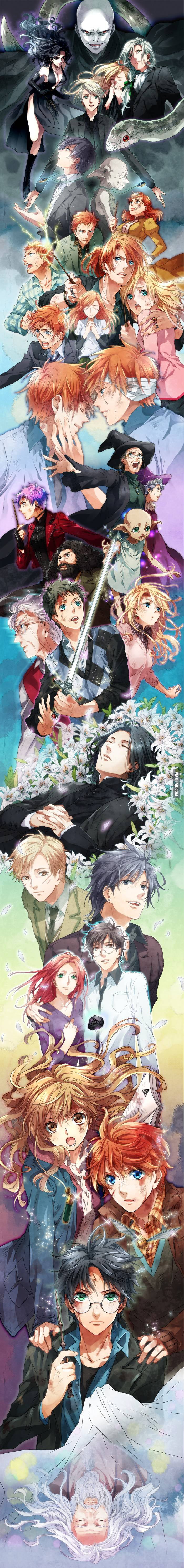 If Harry Potter was an Anime