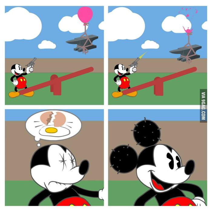 18,242 points * 4 comments - How Mickey Mouse got his ears - 9GAG has the b...