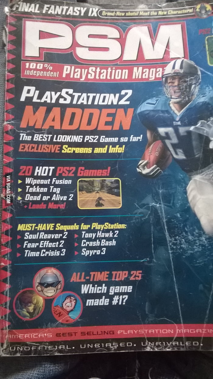 I Found A Old Gaming Magazine In My Garage Today 9gag