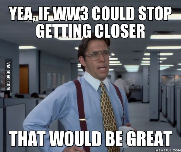My reaction to recent events - 9GAG