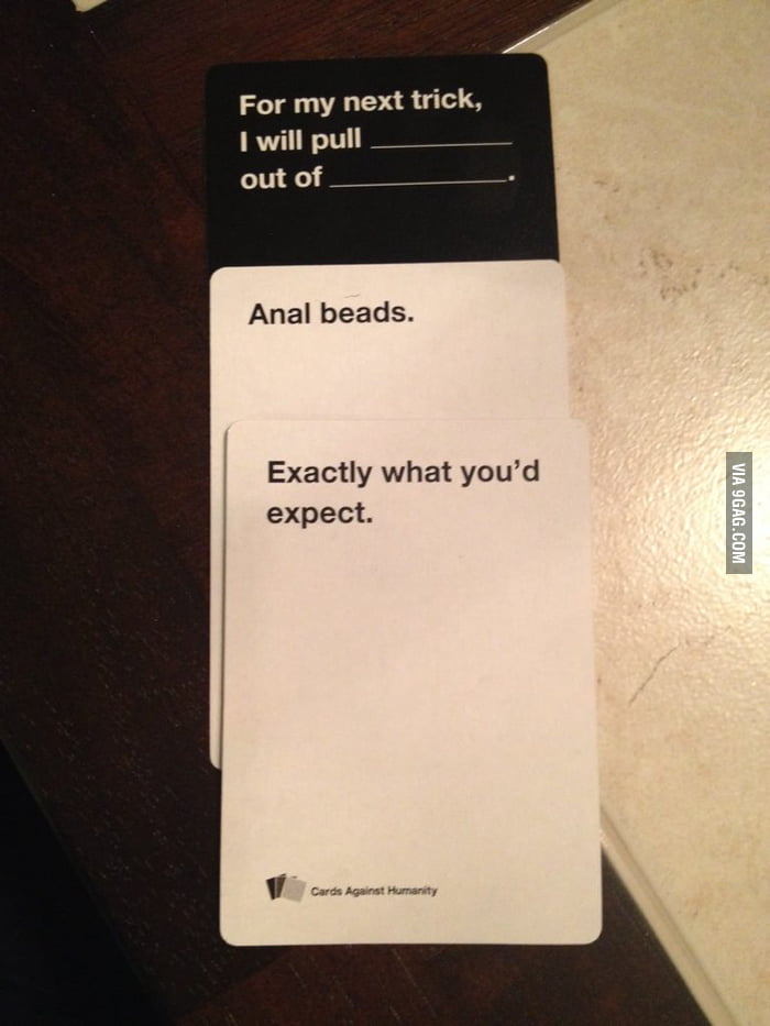 The anal bead trick - 9GAG