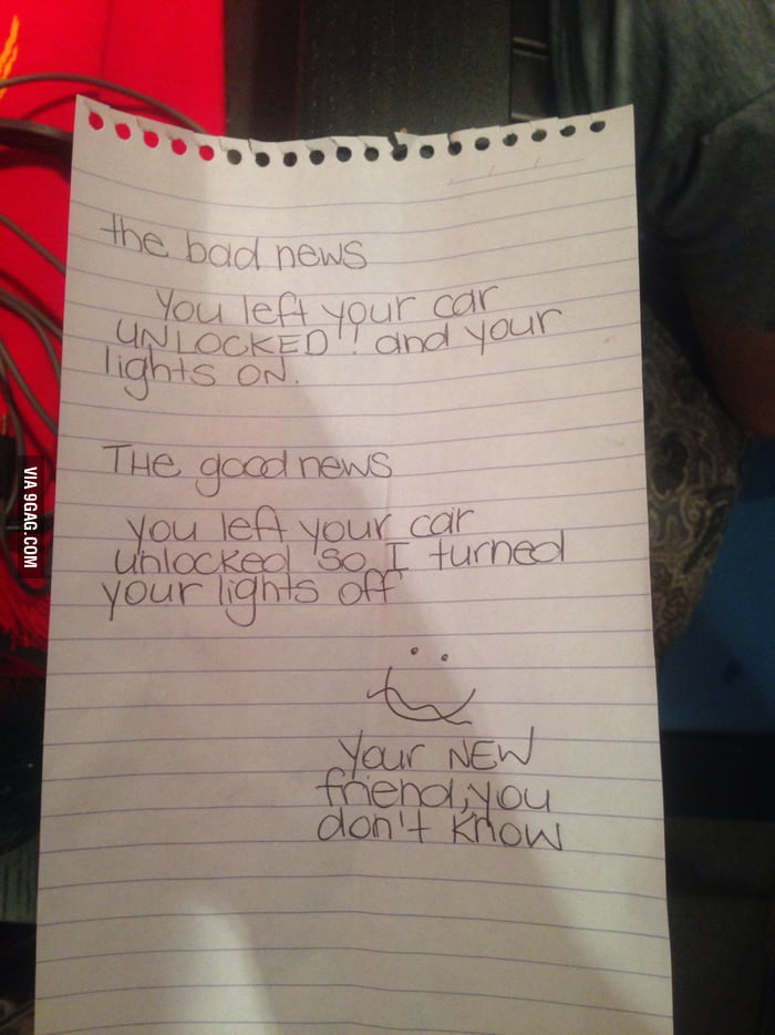 Living in a bad neighbourhood and seeing this on my window. - 9GAG