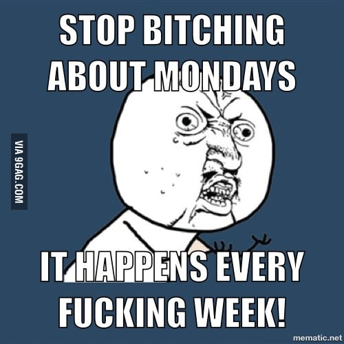 Social Media On Mondays Is A Ball Tearer! - 9gag