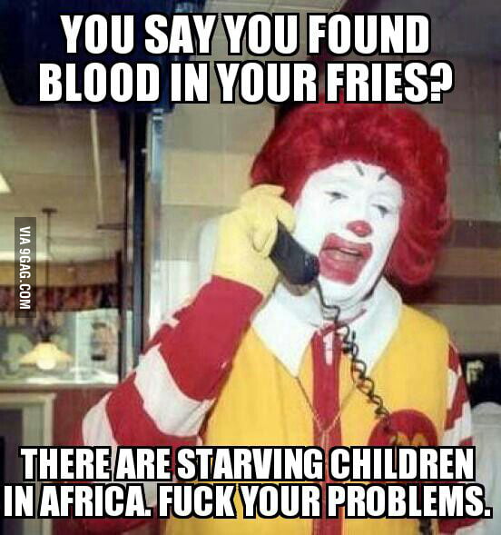 Naughty Ronald McDonald - 9GAG