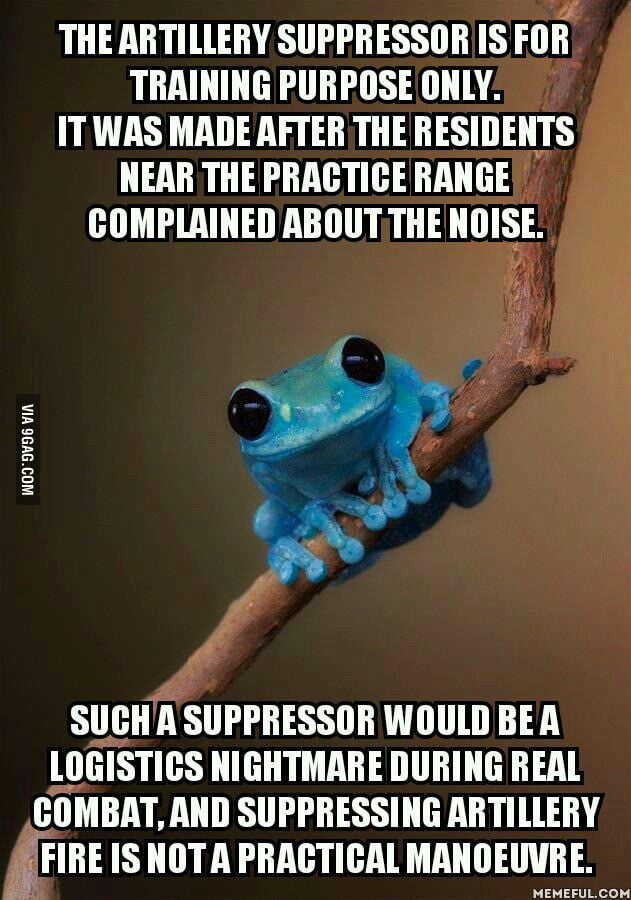 Debunking the 'world's largest silencer' story. - 9GAG