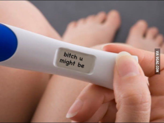 When You Buy A Pregnancy Test From The Dollar Store 9gag