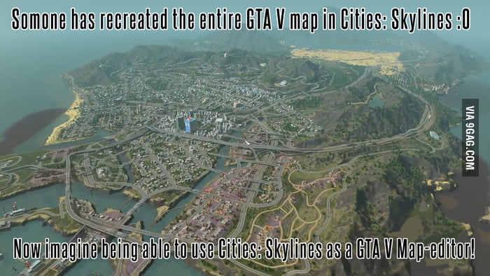 GTA 5 Map Re-Created in Cities: Skylines - GameSpot