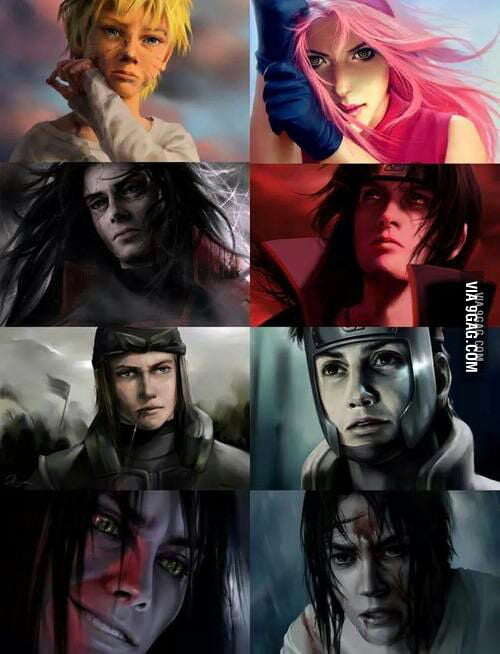 Zona Naruto Naruto Characters In Real Life