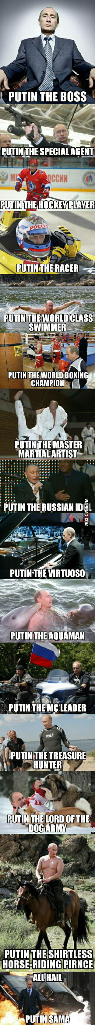 ALL HAIL PUTIN SAMA - 9GAG