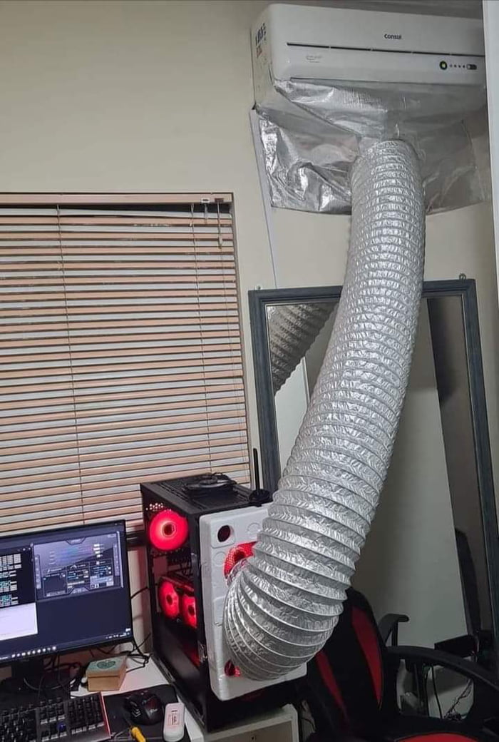 When Your Mum Says WE Have Expensive Cooling System For PC At Home 9GAG when-your-mum-says-we-have-expensive-cooling-system-for-pc-at-home-9gag