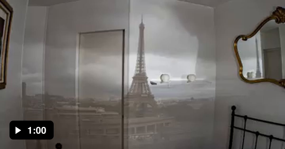 Turning a Parisian apartment into a Giant Camera Obscura - 9GAG