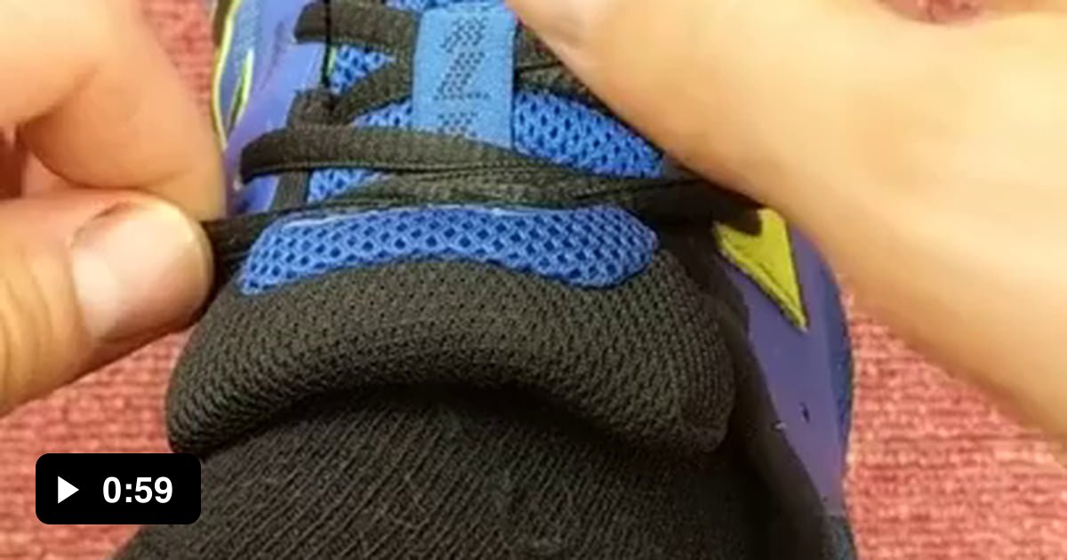 The Fastest Way To Tie Your Shoelaces 9GAG