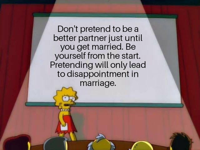 Marriage Should Be Just A Formality Not A Licence To Take It Easy Gag