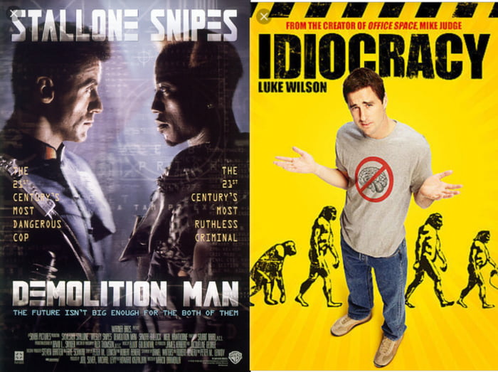 Mix this two movies and you will see 2023 9GAG