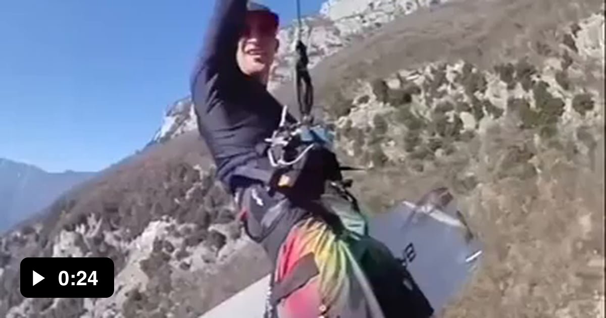 Kite surfing gone wrong. 9GAG
