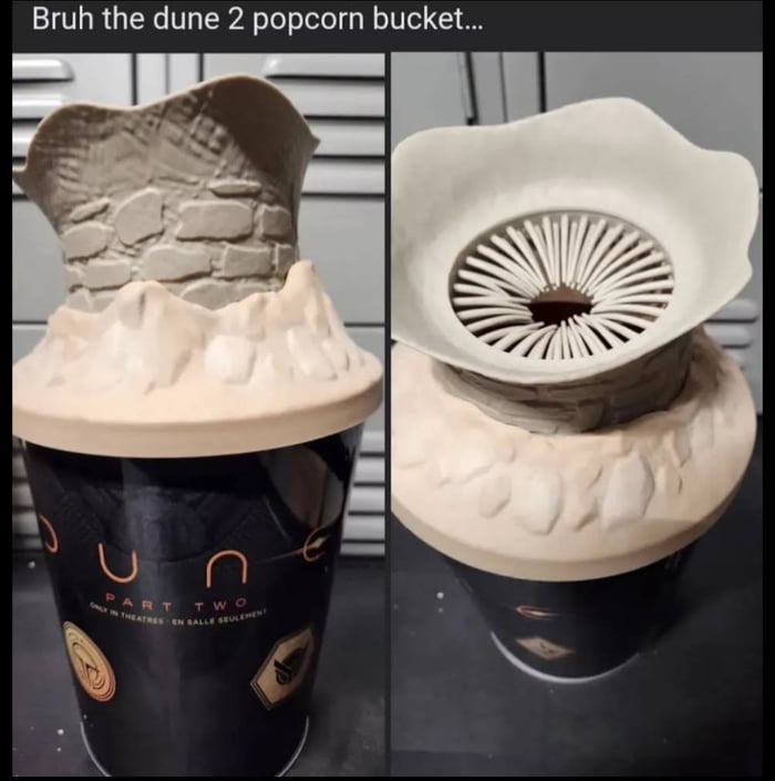 Dune 2 popcorn bucket - 9GAG