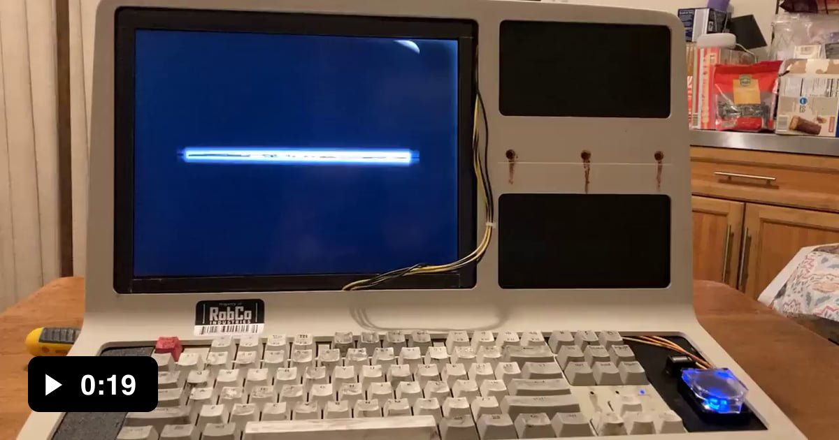 Fallout on a fallout computer - 9GAG