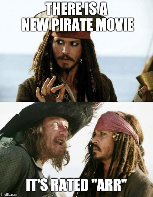 Its rated ARR carl, rated ARRRR - 9GAG