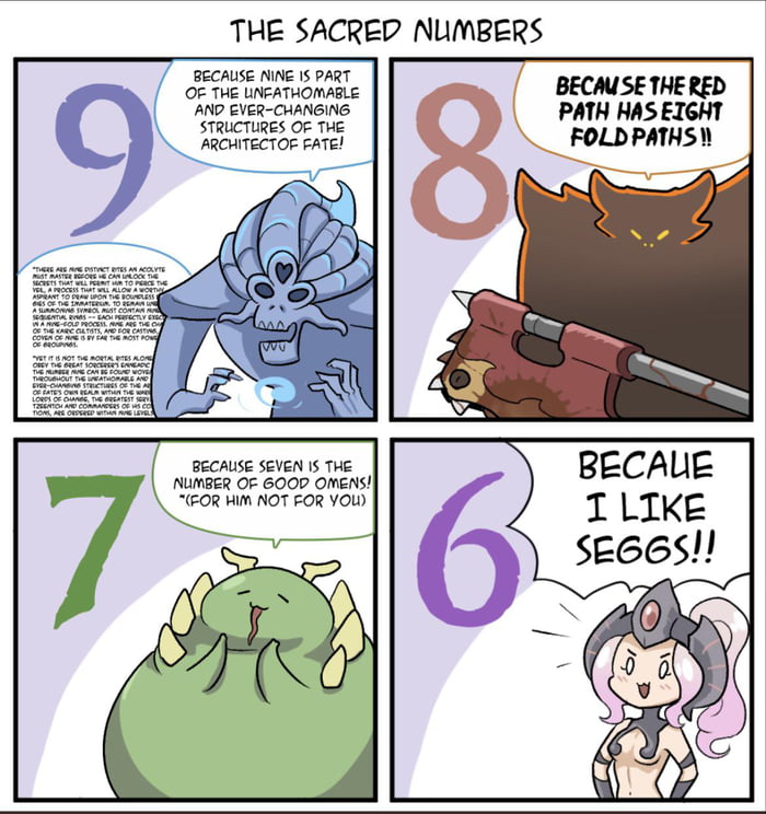 The sacred numbers by @mick19988 - 9GAG
