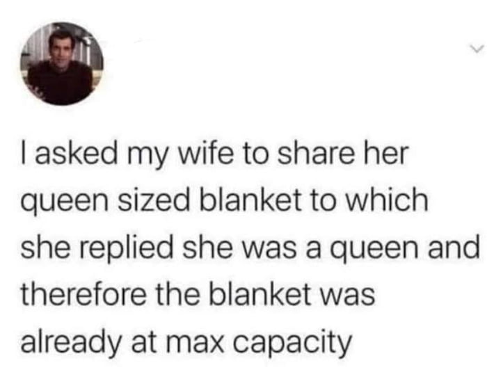 Queen Blanket - 9GAG