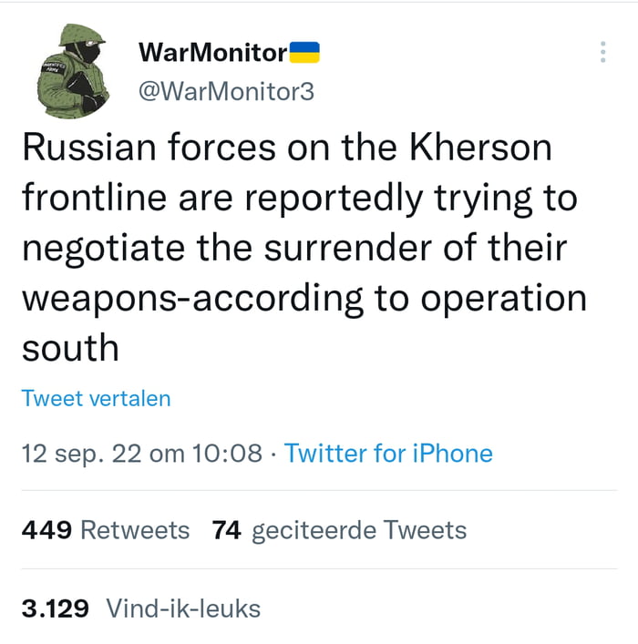 Very big news if true! It is confirmed by a spokesperson from operation ...