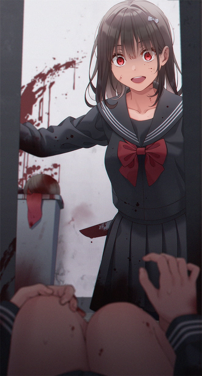 First They Are Like Yandere Girls Are So Hot But Then Suddenly Its Hurr Durr Dont Kill Me 0766