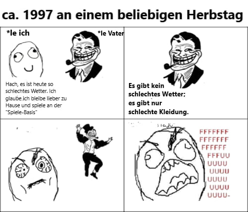 Alte Schule WutBildGeschichte. 9GAG