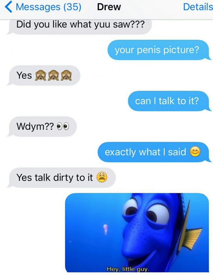 woman-uses-finding-nemo-to-troll-a-guy-sending-unwanted-dick-pics-9gag