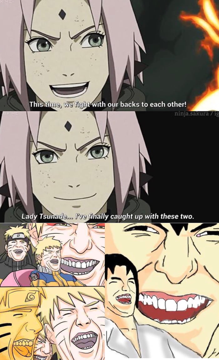 Best moment in Naruto! they know how to make jokes! - 9GAG