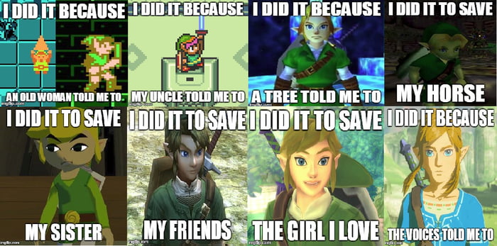 Why Link saved the world(Updated) - 9GAG