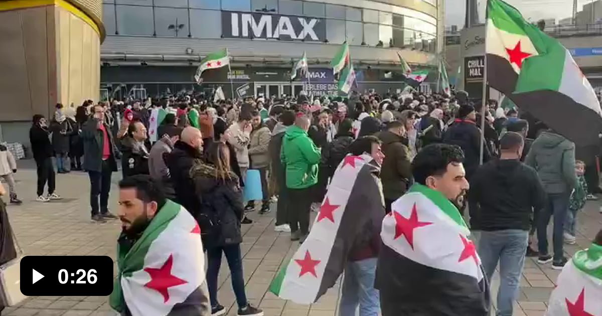 Millions Syrian refugees went on streets of Europe to celebrate Assad ...