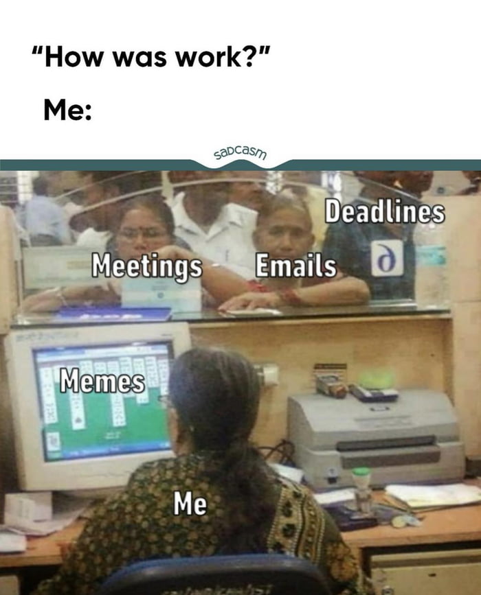 Just another day at the office, totally crushing it - 9GAG