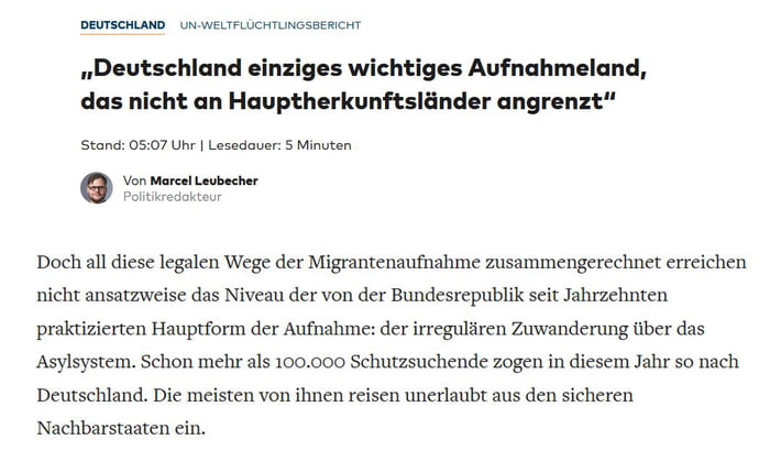 Wer rechtswidrige und meist dauerhafte Einreise von Ausländern