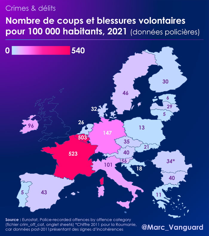 According to Eurostat, France is the EU country with the highest rate