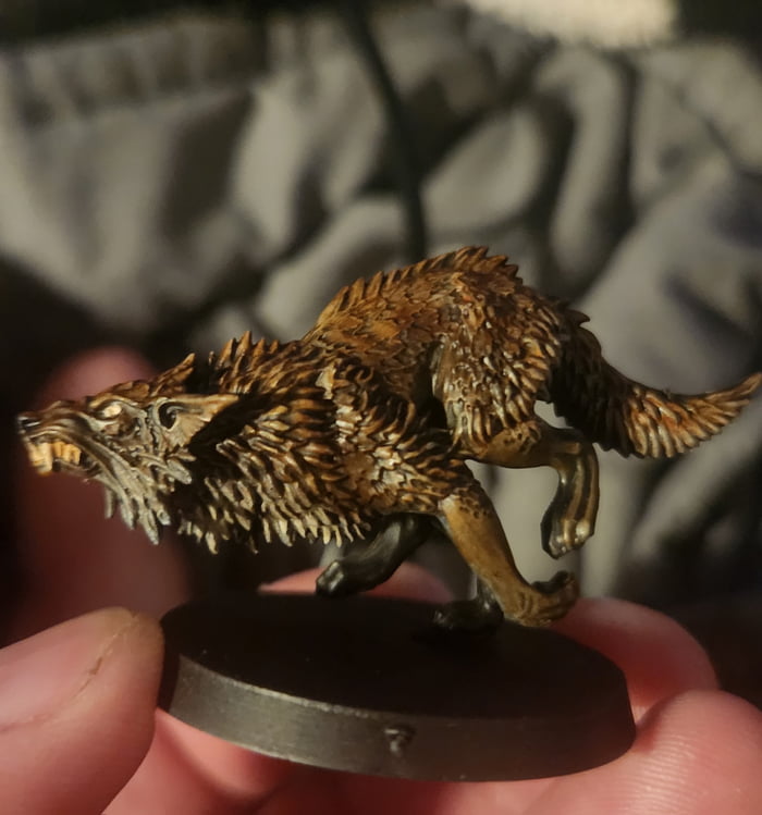 Painted my first model in over 20 years. I think it's pretty good for ...