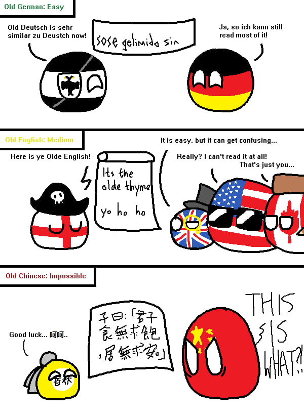 Old Languages 9gag