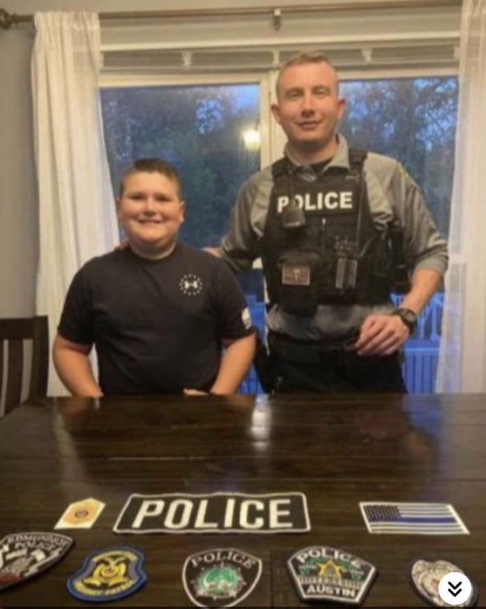 Boy bullied for showing support for police during virtual school ...